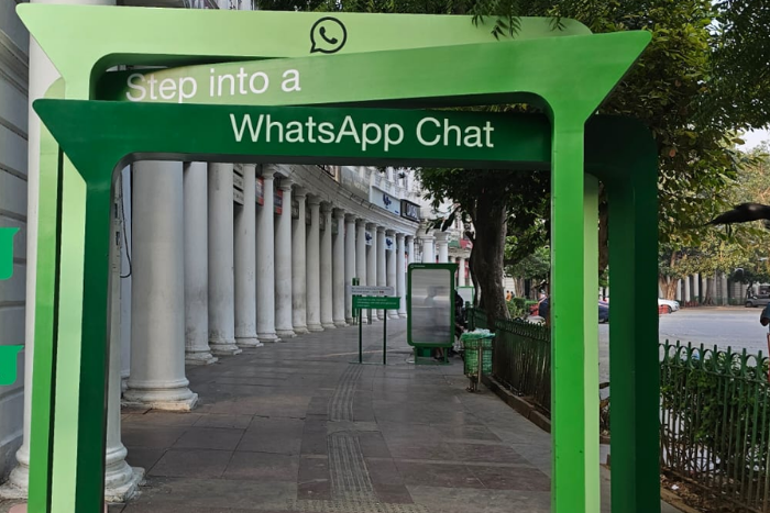 WhatsApp advert. (Image: WhatsApp)