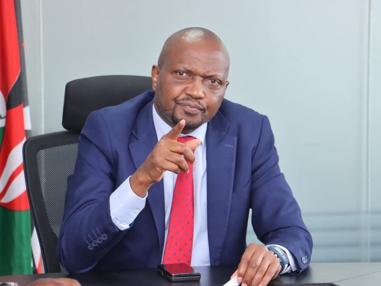 Former member of the President’s Council of Economic Advisors Moses Kuria