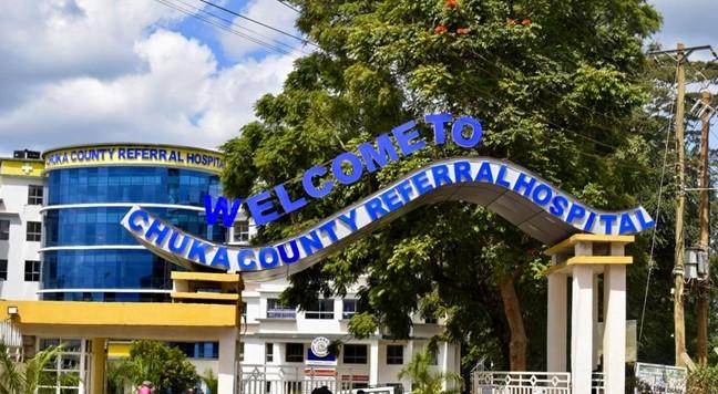 Chuka Level 5 Hospital (officially known as Chuka County Referral Hospital) is the primary and largest public referral healthcare facility in Tharaka Nithi County, Kenya (Image: Files)