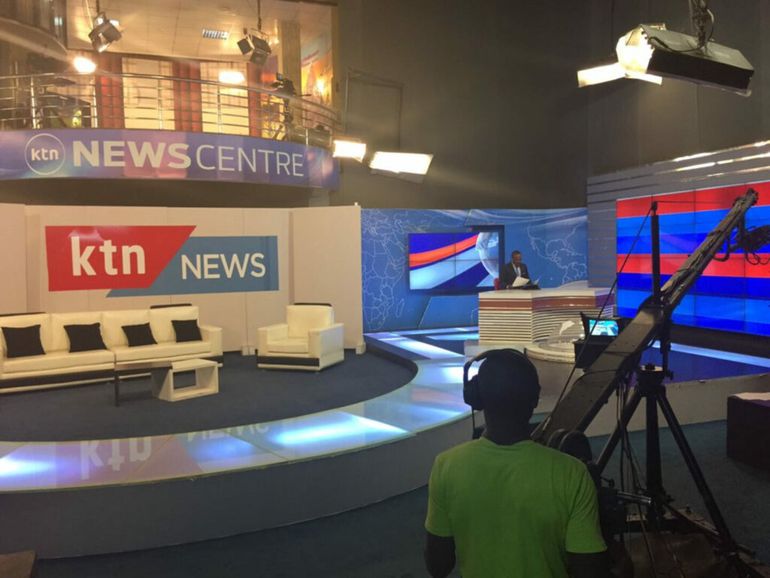 KTN News studio