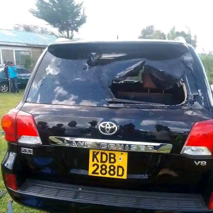 Chaos erupted during a funeral ceremony in Limuru attended by former Deputy President Rigathi Gachagua on Thursday, after a group of rowdy goons disrupted the solemn event