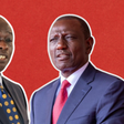 President William Ruto and former Deputy President Rigathi Gachagua