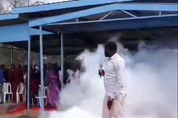 Teargas, shots fired & chaos: What Gachagua said after drama at Nyandarua event