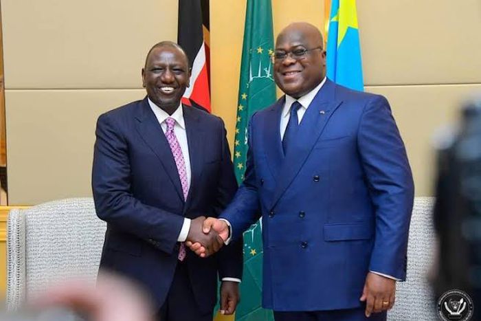 President William Ruto and President Félix Tshisekedi