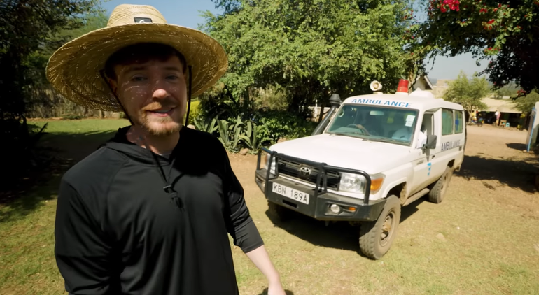 MrBeast in Kenya