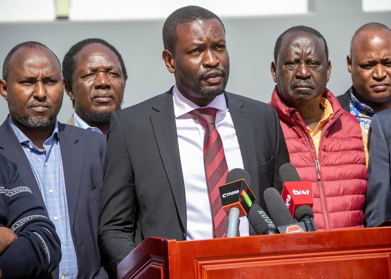 Orange Democratic Movement (ODM) Secretary-General Edwin Sifuna