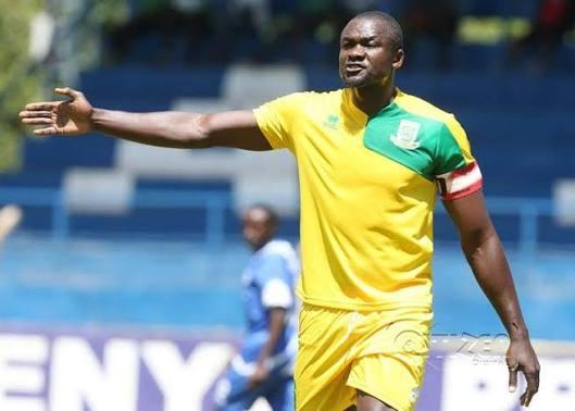 Former Harambee Stars defender George Owino Audi was handed a 10-year ban by FIFA after he was found guilty of match-fixing (Image: Files)