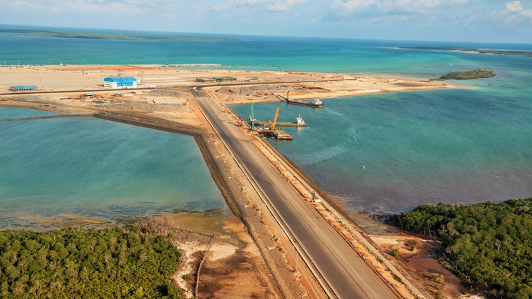Lamu Port is a multi-billion dollar mega-infrastructure project located in Manda Bay, Lamu County - a world-class deep-water maritime hub - the centerpiece anchor for the Lamu Port-South Sudan-Ethiopia Transport (LAPSSET) Corridor (Image: Files)