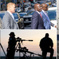 A collage of U.S. Secret Service agents at work