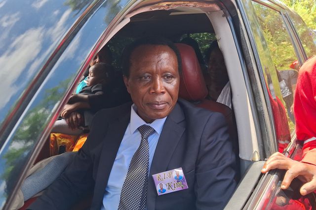 The late Kimani Mbugua's father Photo/Courtesy