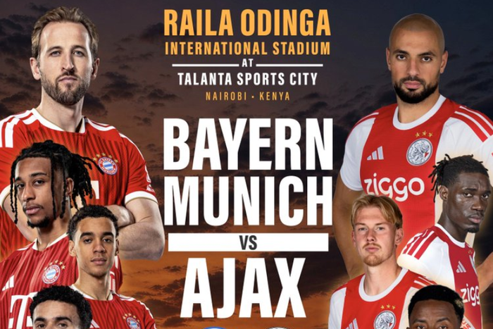 Bayern Munich Vs Ajax. (Image: Talanta Sports City)