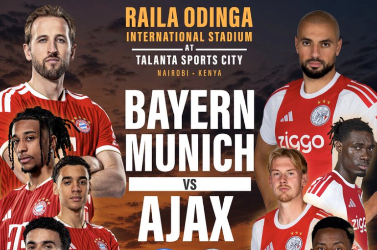 Bayern Munich Vs Ajax. (Image: Talanta Sports City)