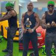 Khaligraph Jones, Mbavu Destroyer Flex Brute Strength in Heavy Weight Lifting Showdown