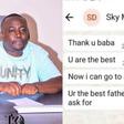Sky Victor: Chats Showing Kanyari’s Estranged Daughter Thanking Him for Paying School Fees Resurface