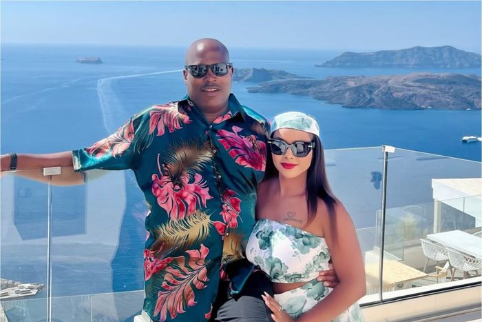 Jomo Gecaga and  Lola Hannigan