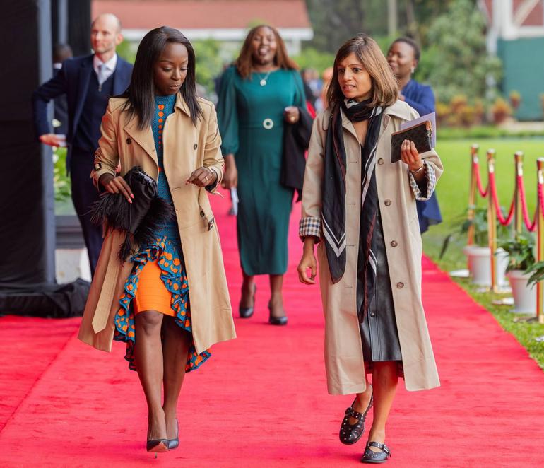Delegates attending the 26th Annual General Meeting of the African Trade and Investment Development Insurance (ATIDI) dinner, State House Nairobi. (Image: Files)