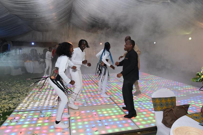Artists perform on Sept. 06th 2023 during the launch of the ATIDI brand in Nairobi - the pan-African multilateral financial institution founded in 2001 (Image: Files)