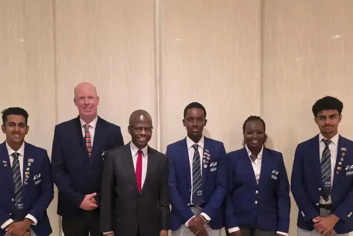 Team Kenya. Photo: Junior Golf Foundation Kenya