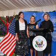 Chargé d’Affaires Susan M. Burns speaking at a past function at the United States Embassy in Nairobi, Kenya
