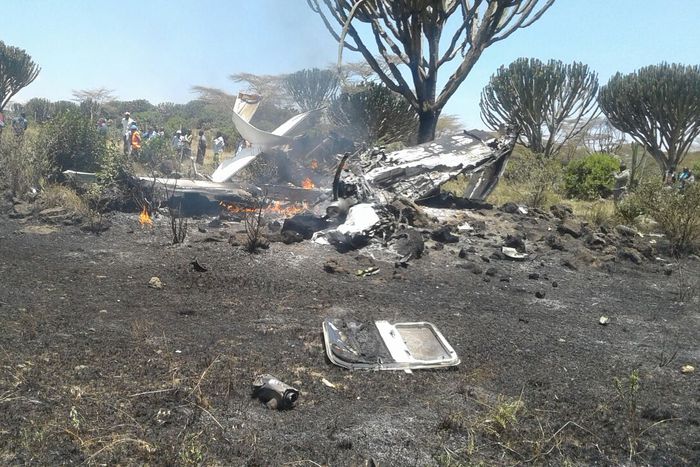 Two people have lost their lives after a light aircraft crashed at Kedong Ranch, Naivasha, on January 30, 2025