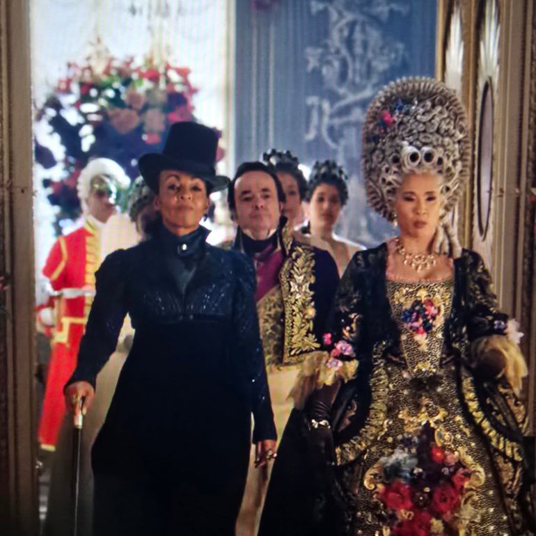 Lenana Kariba in Bridgerton [Lenana Kariba/Facebook]