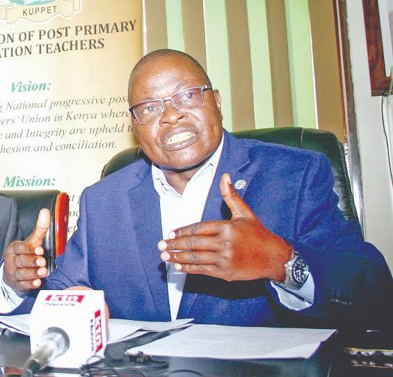Akello Misori, the Secretary General of the Kenya Union of Post Primary Education Teachers (KUPPET), who leads the national representation and advocacy for post-primary educators across Kenya (Image: Files)