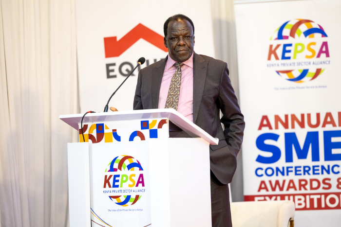 Cabinet Secretary for Cooperatives and MSMEs Development Wycliffe Oparanya
