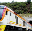 Madaraka Express train crossing the Ngong Tunnel (Image: KR)