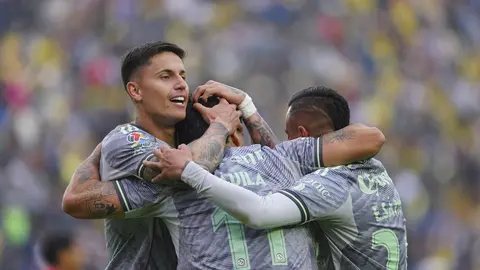 América festeja gol vs Necaxa | IMAGO7