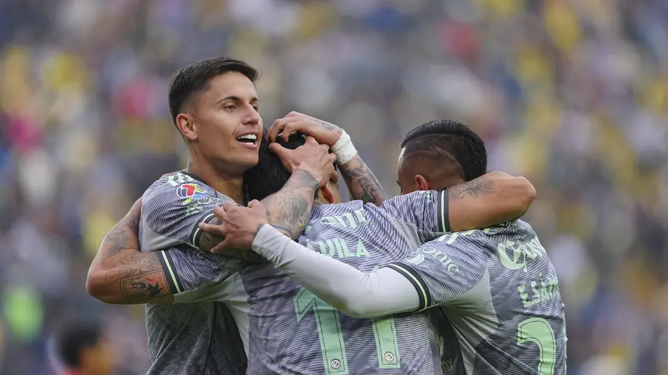 América festeja gol vs Necaxa | IMAGO7