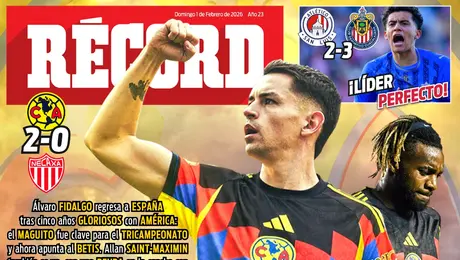 Portada RÉCORD 1 de febrero de 2026