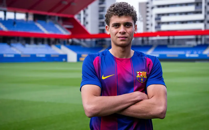 Nuevo fichaje del Barcelona B de origen egipcio l X:PabdinhoFCB_