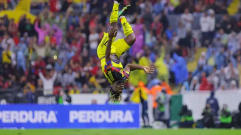 Saint-Maximin celebrando su primer gol con América | IMAGO7