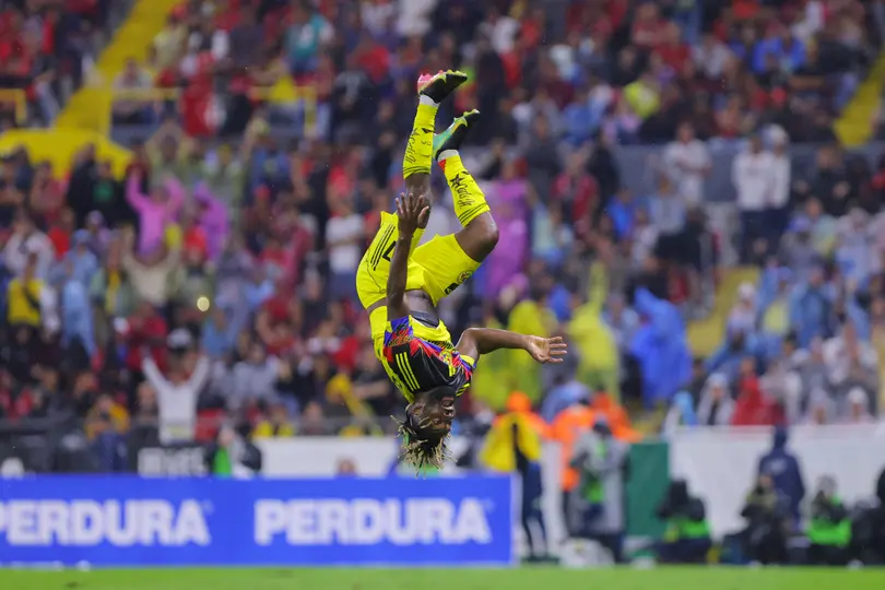 Saint-Maximin celebrando su primer gol con América | IMAGO7