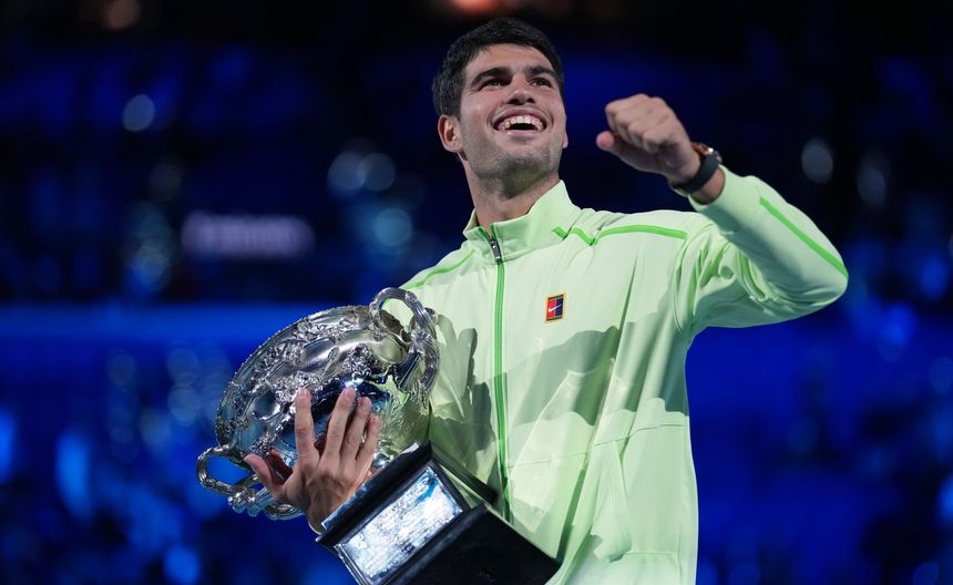 Carlos Alcaraz se proclamó campeón del Australian Open | AP