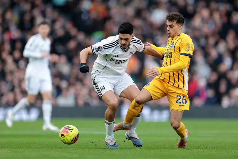 Raúl Jiménez ante Brighton l AP