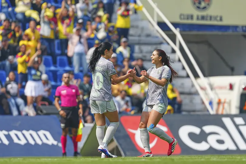 América celebrando gol ante Pumas Femenil l IMAGO7