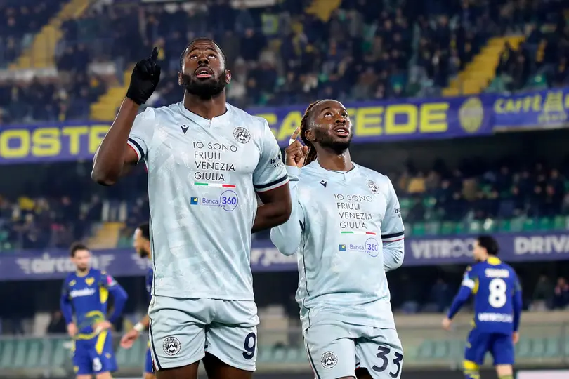 Udinese en la Serie A I AP