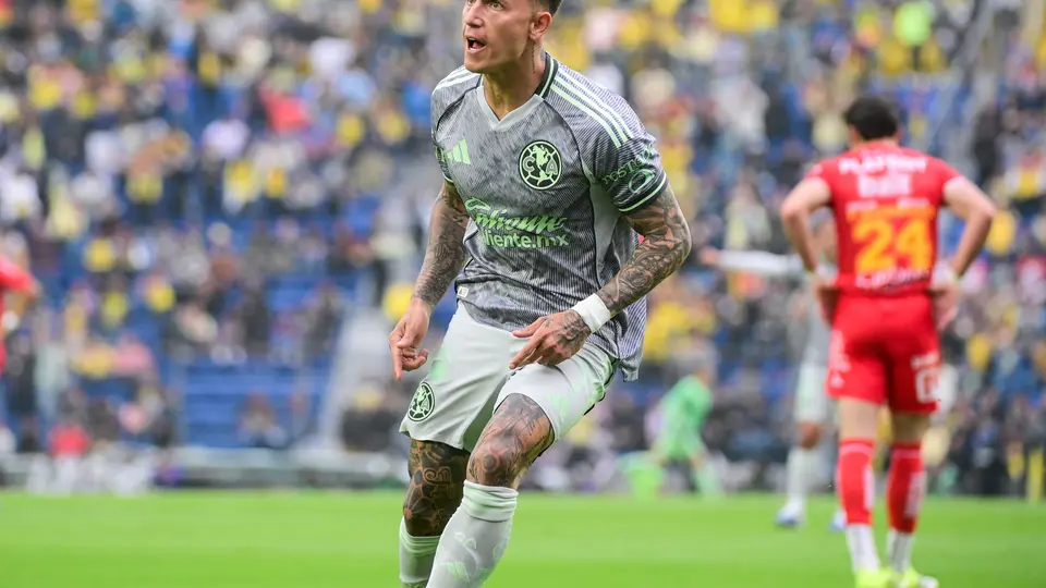 Brian Rodríguez celebra el gol | IMAGO7