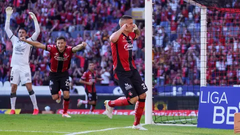 Durdevic festejando su gol para la victoria ante los Cañoneros | Imago7