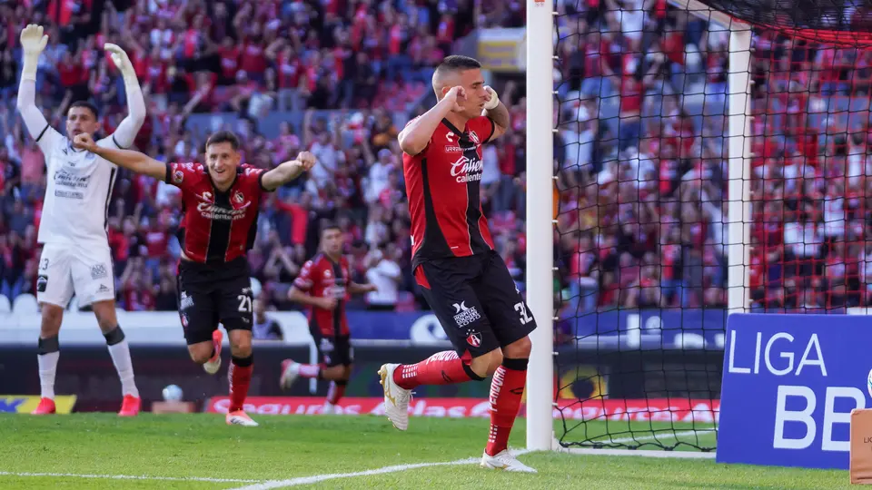 Durdevic festejando su gol para la victoria ante los Cañoneros | Imago7