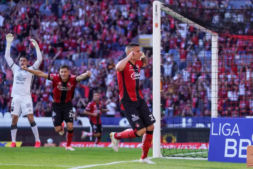Durdevic festejando su gol para la victoria ante los Cañoneros | Imago7