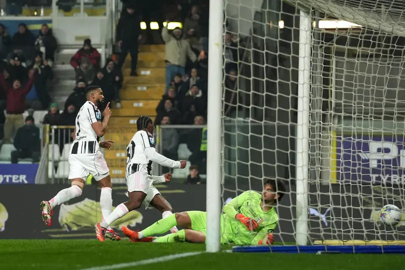 Gol de la Juventus en la casa del Parma l AP
