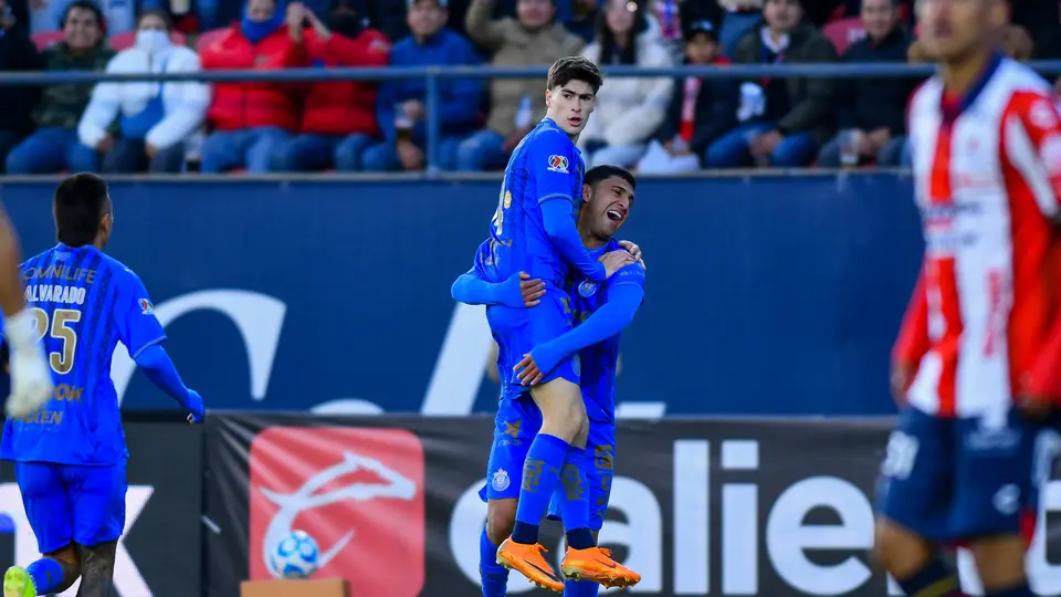 Hormiga González celebrando gol ante San Luis l IMAGO7