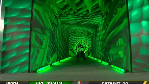 MR. Iguana fue uno de los participantes mexicanos de la lucha | Captura: WWE