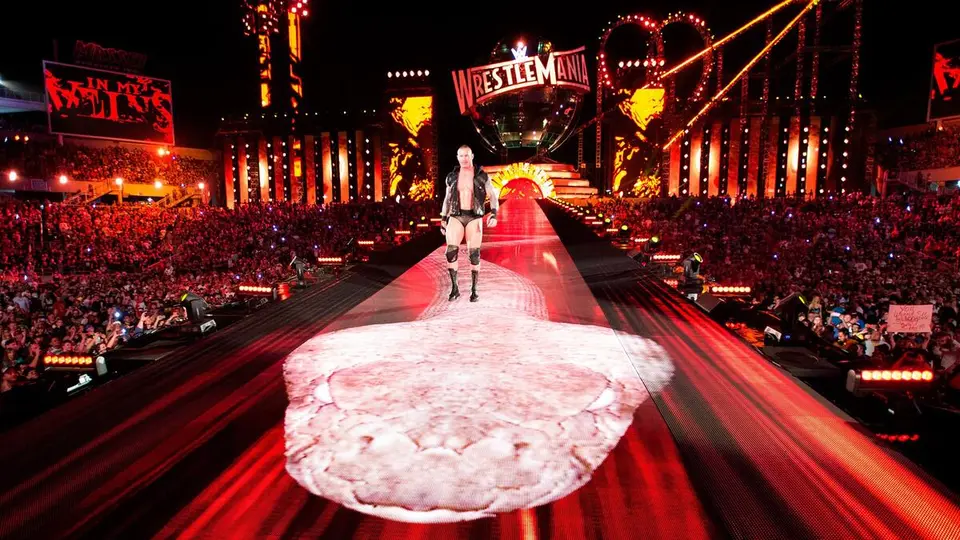 Orton entrando a su última lucha titular en WrestleMania hasta ahora | wwe.com