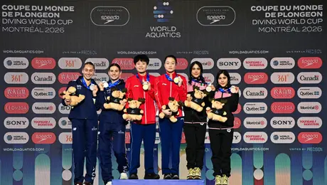 Bronce para México en el la Copa Mundial de Clavados gracias a Mía y Lía Cueva