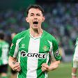 Fidalgo celebra su primer gol como jugador de Betis en LaLiga | AFP