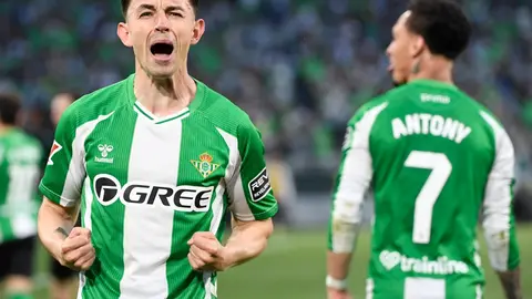 Álvaro Fidalgo y su primer gol en LaLiga | AFP