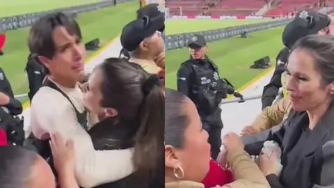 Lucca Vuoso y su madre | CAPTURA DE PANTALLA
